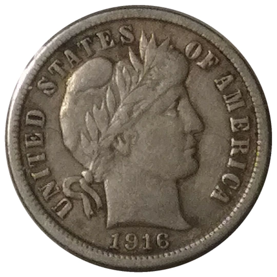 1916-Barber-Liberty-Head-Dime